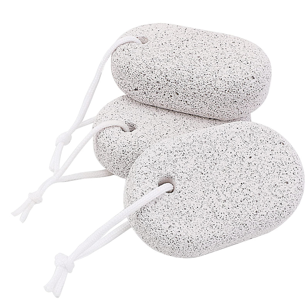 [Australia] - Natural Pumice Stone for Feet 3 PCS, PHOGARY Lava Pedicure Tools Hard Skin Callus Remover for Feet and Hands - Natural Foot File Exfoliation to Remove Dead Skin 