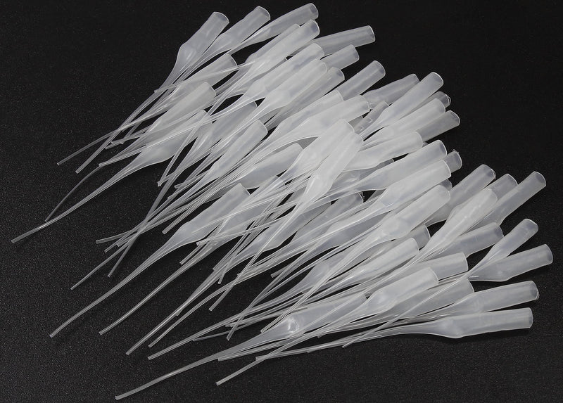 [Australia] - Bonsicoky 200Pcs Micro CA Glue Tips, Precision CA Applicator Tips Glue Tip Extender for DIY, Crafting, Lab Dispensing, Adhesive Dispensers, Used for Bottles with Nozzle 