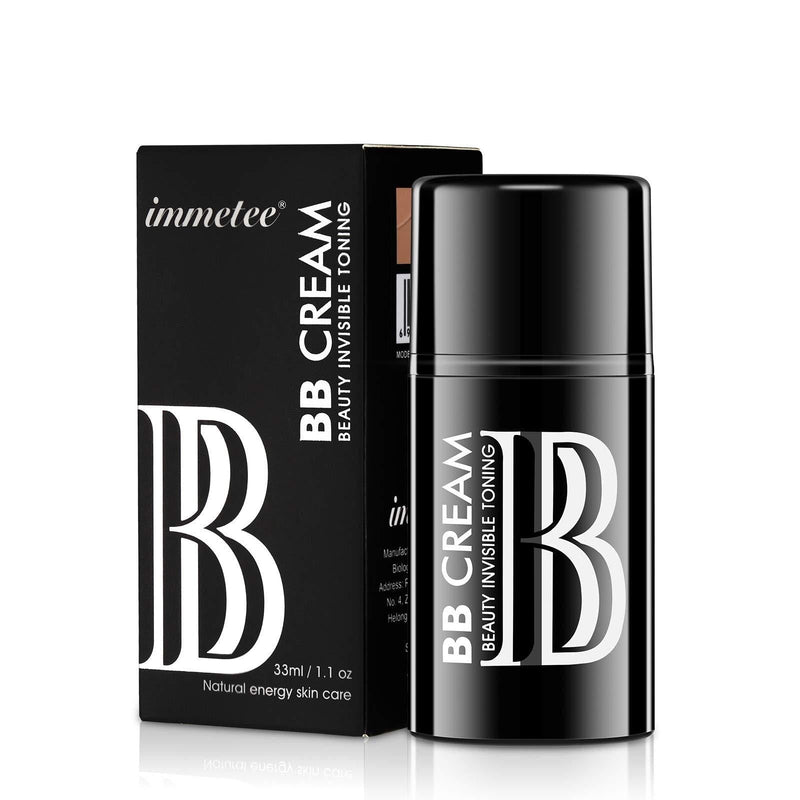 [Australia] - immetee BB Cream for Men, Tinted Moisturizer for Face, Waterproof Concealer for Dark Circles & Spots, Brightens and Evens Skin Tone Cream,12 hours Lasting. (Bronze) Bronze 