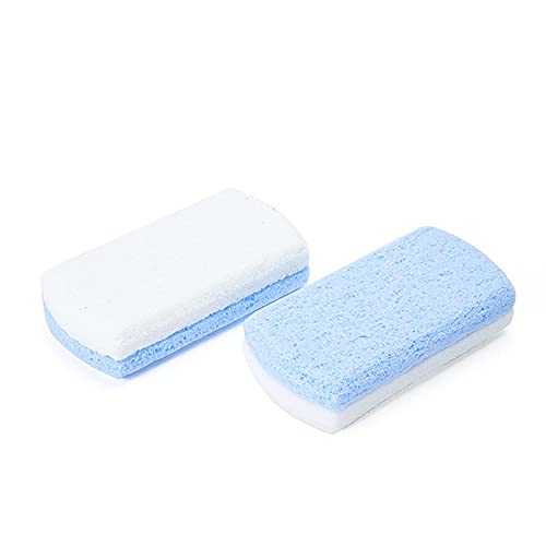 [Australia] - KLLENAKIY Foot Pumice Scrubber Stone for Feet Thick Skin buildup Callus Remover and Cuticle (Blue) Blue 