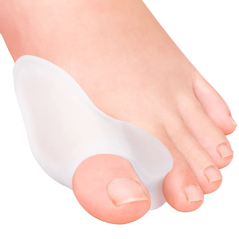 [Australia] - Menocady Pack of 12 Bunion Cushions and Protectors, (1/2'' Thick) Bunion Pad with Gel Shield, Bunion Corrector with Separator for Big Toe, Bunion Shield for Pain Relief from big toe joint, Bunion Pain, Pressure 