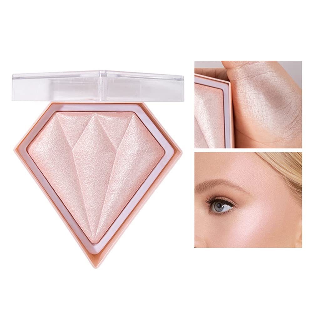 [Australia] - Face Glitter Blush Pink Shimmer Highlighter Blusher Powder Makeup Cosmetics Facial Contour Corrector Shine Rouge (#03 Fairy Powder) 