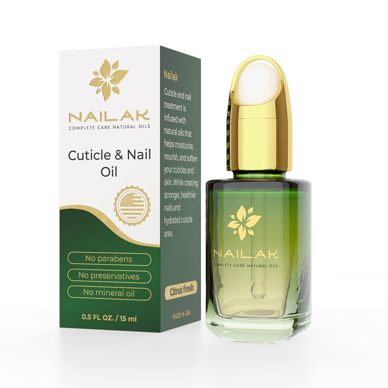 [Australia] - Cuticle and nail oil for dry and cracking skin. Natural Jojoba oil. Citrus Fresh 