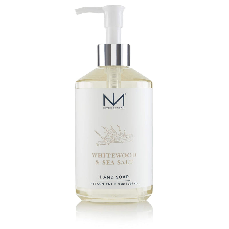 [Australia] - Niven Morgan, Whitewood and Sea Salt Hand Soap, 11 Fluid Ounces 