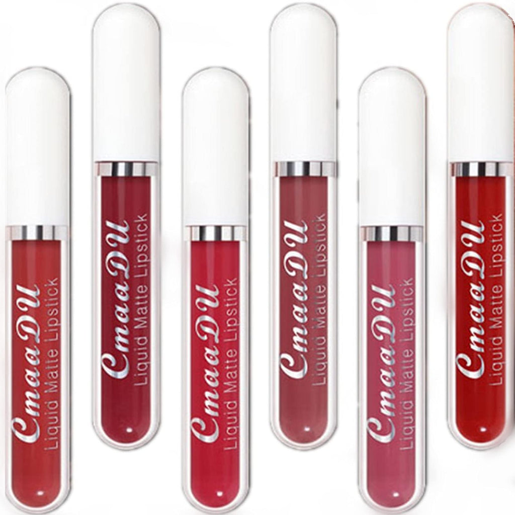 [Australia] - 6 pcs/Set Makeup Matte Lipstick Lip Kit Long Lasting Waterproof Velvet Lip Gloss Set Pigmented Lip Makeup Gift Sets for Girls and Women ( Set 1 (6PCS)) Set (6PCS) 