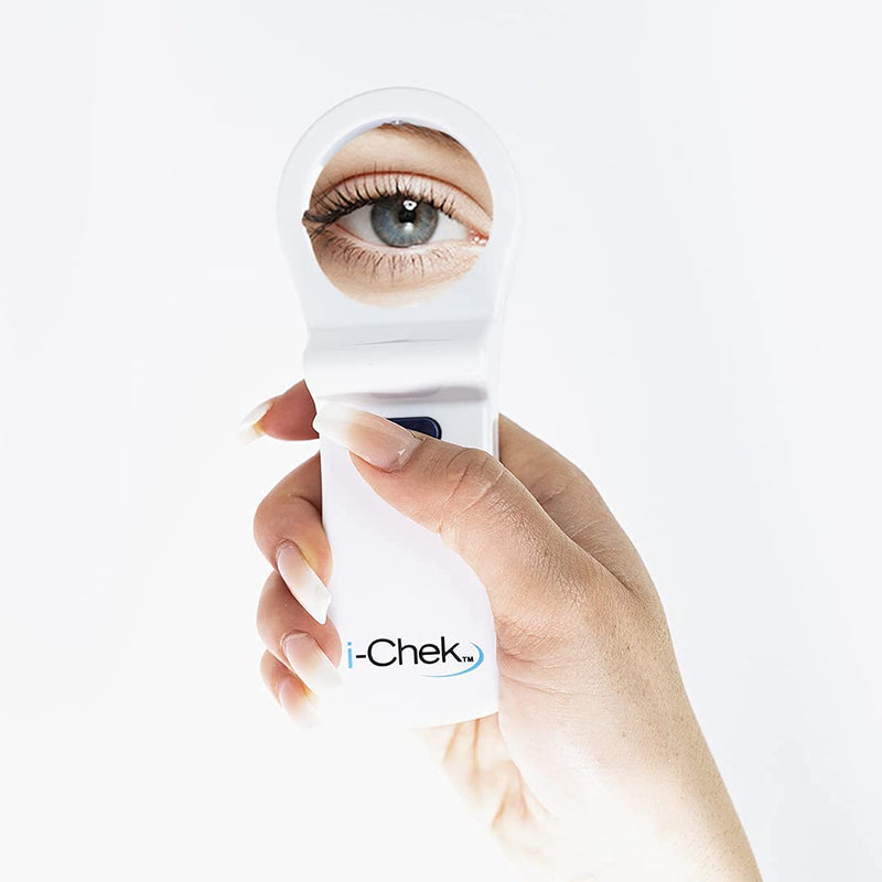 [Australia] - i-Chek by Avenova - Illuminated, Magnifying Eyelid & Eyelash Mirror for Blepharitis, Chalazion, Styes, Contact Lenses, and Lash Extensions 