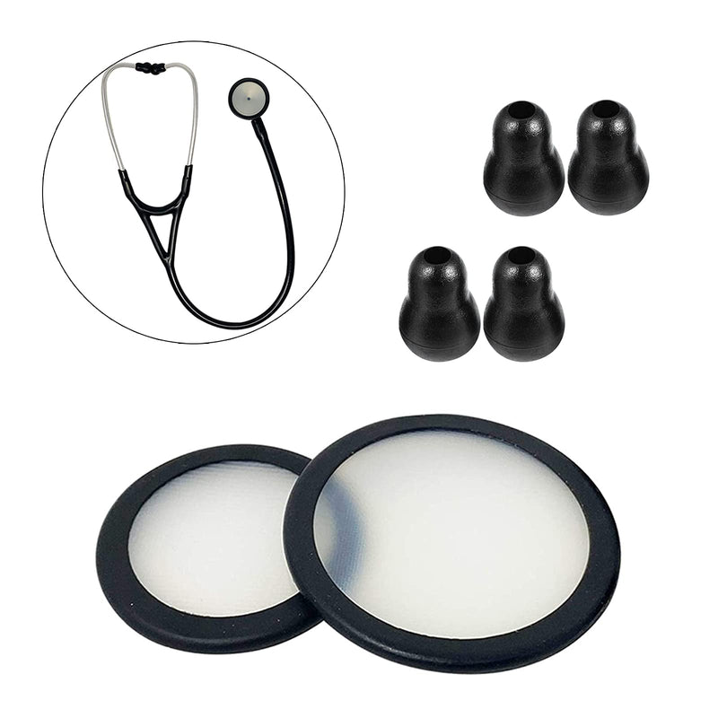 [Australia] - Replacement Accessories Kit Fits Classic 3, Cardiology 3 & Cardiology 4 Stethoscope for Littman Stethoscope Replacement Parts & Stethoscope Bell Cover and Ear Tips Replacement Parts. 