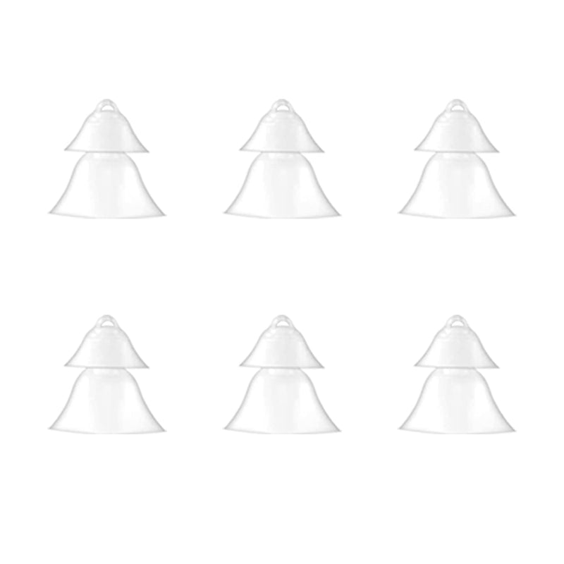 [Australia] - Banglijian BTE Hearing Amplifier Accessories, 6 Ear Domes Double Layer Design for 2B Size (Medium) Medium 