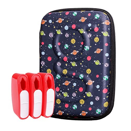 [Australia] - Glucology Diabetes Travel Essentials (Limited Edition Planets Classic Diabetes Travel Case) and 3x Travel Sharps Disposal Containers 