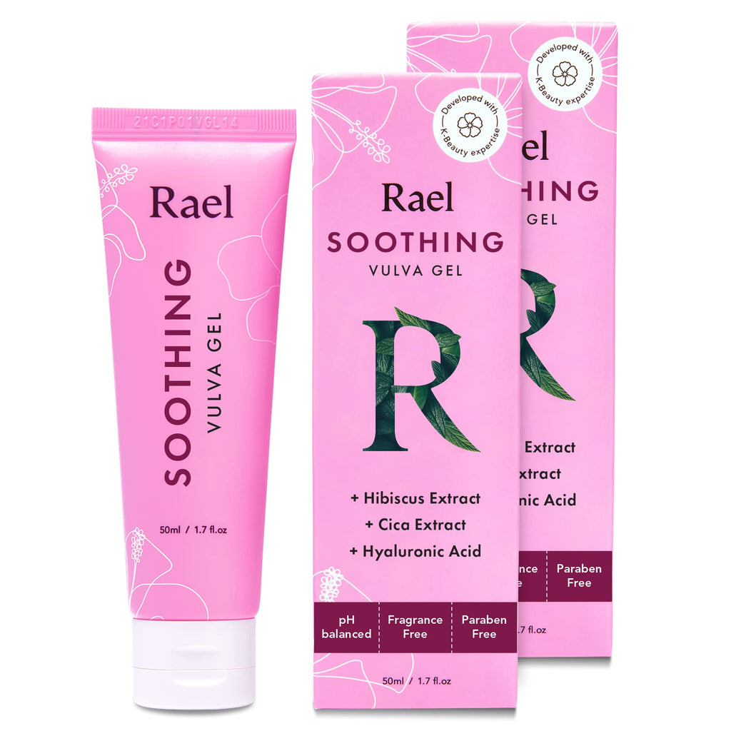 [Australia] - Rael Soothing Vulva Gel - Fragrance Free, pH-Balanced, Paraben Free, Intimate Wash, Moisturizer 1.7 Fl Oz (Pack of 2) 