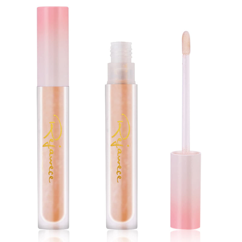 [Australia] - Lip Plumper Lip Gloss With H.A, Natural Lip Plumper with Glittering and Lip Care Serum, Lip Enhancer for Fuller, Lip Mask, Beautiful Fuller, Hydrating & Reduce Fine Lines 