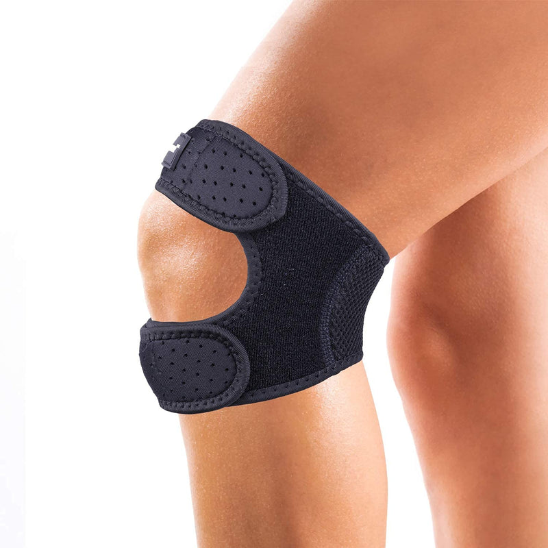 [Australia] - Thx4COPPER Compression Dual Adjustable Patella Knee Brace for Pain Relief,Knee Strap Support for Running, Jumper, Gym Exercise, Tendonitis, Arthritis, Injury Recovery, Joints and Muscles Small/Medium 