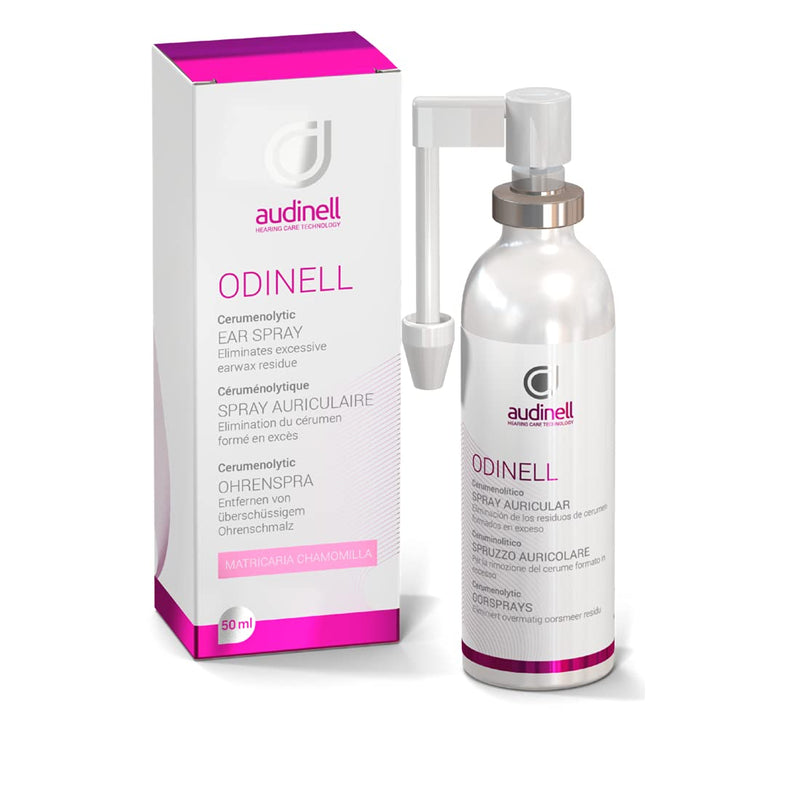 [Australia] - Audinell Ear Wax Removal Spray (50ml) | Ear Cleaner | Soothes & Prevents Irritations, Cleanses Ear Canal | Replaces Q-Tips, Ear Candles, Cotton Swabs, Q-Grips, Spades, Ear Drops | Safe for All Ages 