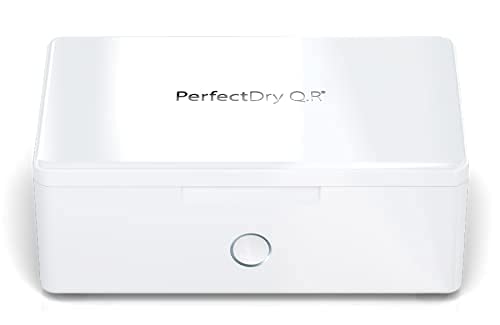[Australia] - PerfectDry Q.R. 45 min. Ultra Fast Hearing Aid Dryer & Dehumidifier Accessory | Dry Box Kit | Removes Sweat & Moisture from Hearing Aids, Airpods, Wireless Earbuds, Ear Amplifiers, Cochlear Implants 