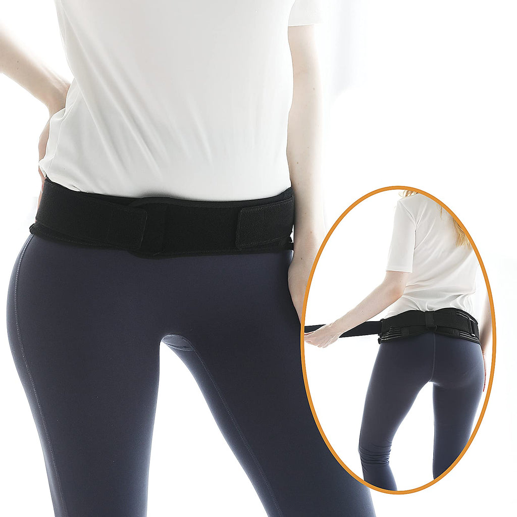 [Australia] - Sacroiliac Hip Belt Joint Hip Belt That Alleviate Sciatic Pelvic Lower Back and Leg Pain Anti-Slip and Pilling-Resistant for Women and Men 