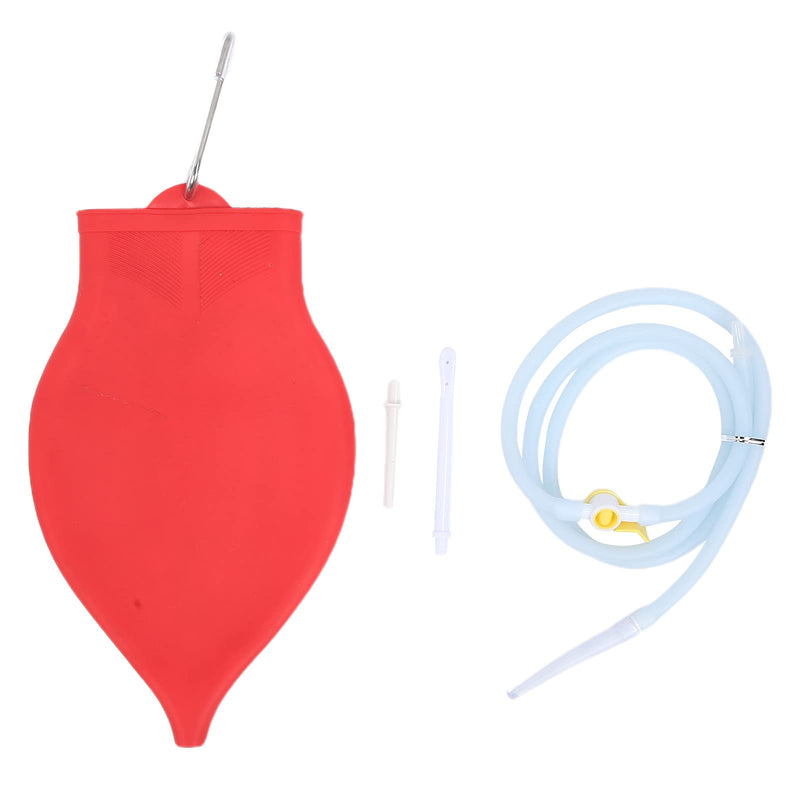 [Australia] - 3L Silicone Enema Bag, Reusable Enema Bag Kit Home Colon Cleansing Detox Enemas Bag 