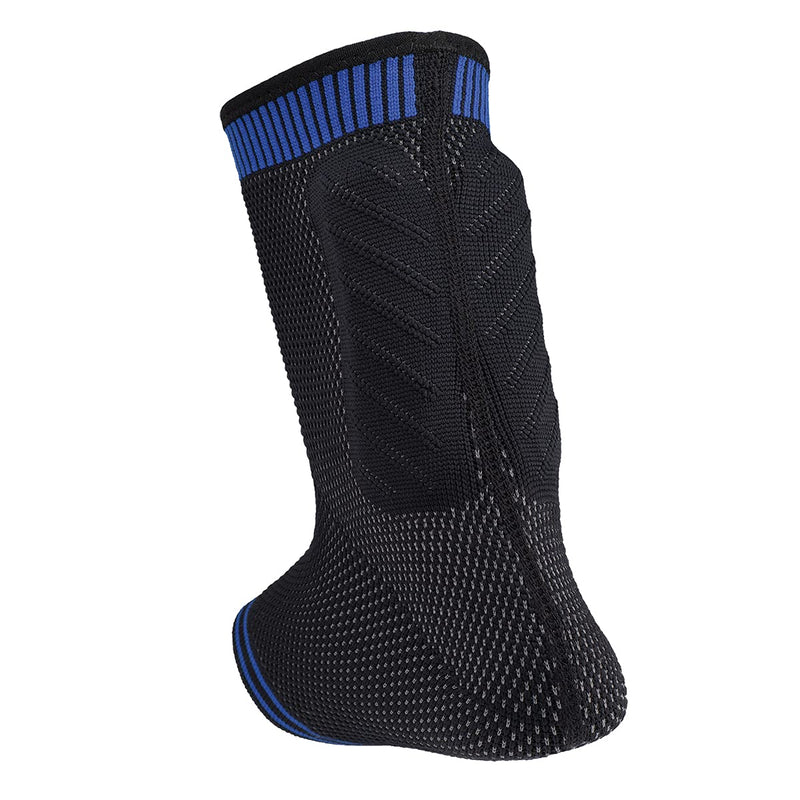 [Australia] - Achilles Sleeve with dual gel compression strips XL Black/Blue 