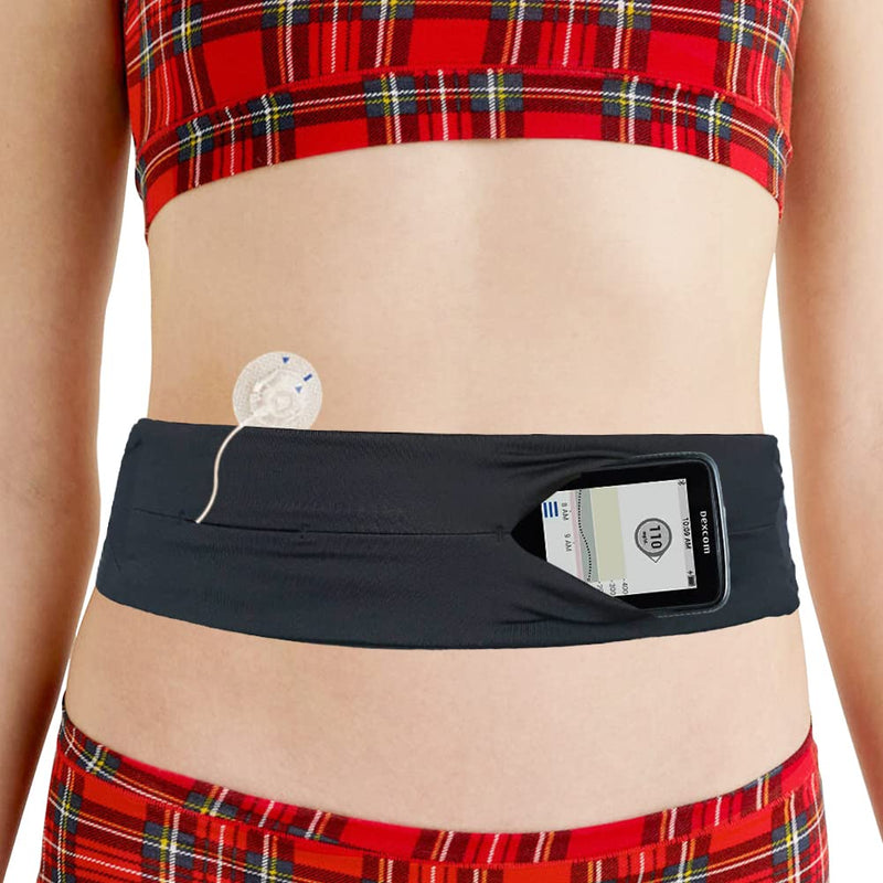 [Australia] - Kids Insulin Pump Belt Adjustable Diabetic T1D Discreet Band Pouch Accessories Comfortable Holder Boys Girls, Small 