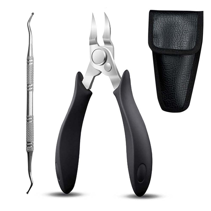 [Australia] - Ingrown Toenail Clippers (2021 Upgrade), Steel Nail Clippers for Professional Podiatrist, Unisex Podiatry Clipper, Unique Curved Blade Tool for Paronychia, Thick & Ingrown Nails-XIORRY 