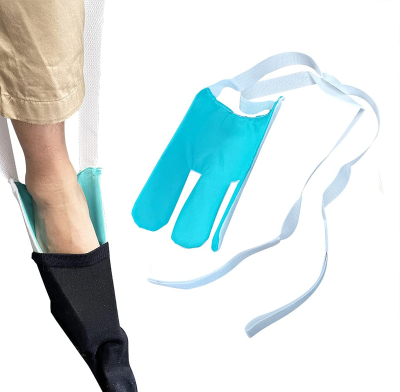[Australia] - CAidRE Sock Aid - Sock Aide Device for Elderly, Disabled, Pregnant, Diabetics-Sock Helper Aide Tool Blue 