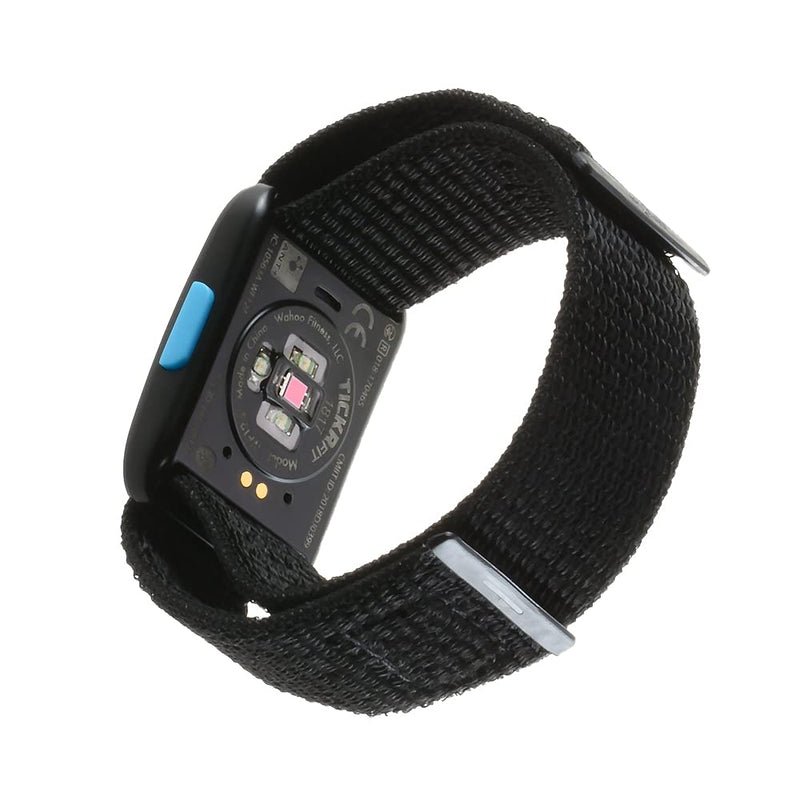 [Australia] - YIN SONG Sport Mesh Nylon Armband Compatible with Wahoo Fitness TICK FIT Heart Rate Sensor Replacement Strap - Black, X-Large X-Large (8.2"-14.2") 
