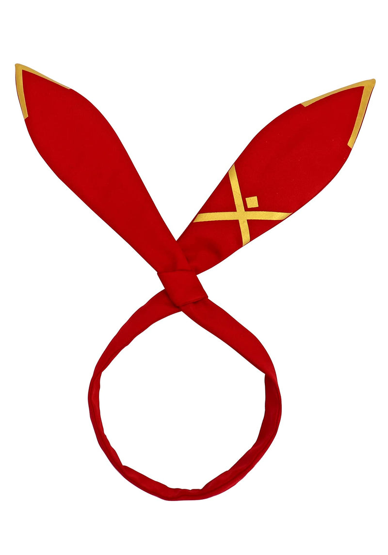 [Australia] - DAZCOS Amber Cosplay Red Rabbit Ear Style Headband for Genshin Impact Accessory 