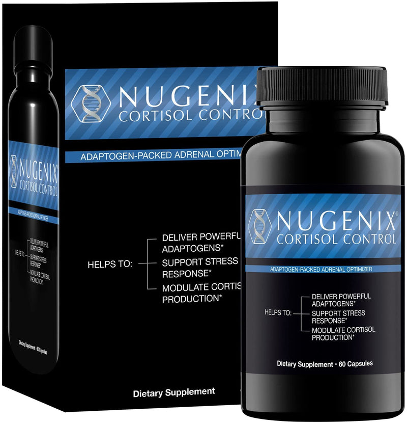 [Australia] - Nugenix Cortisol Control - Cortisol Manager and Adrenal Support Supplement for Men, 60 Capsules 