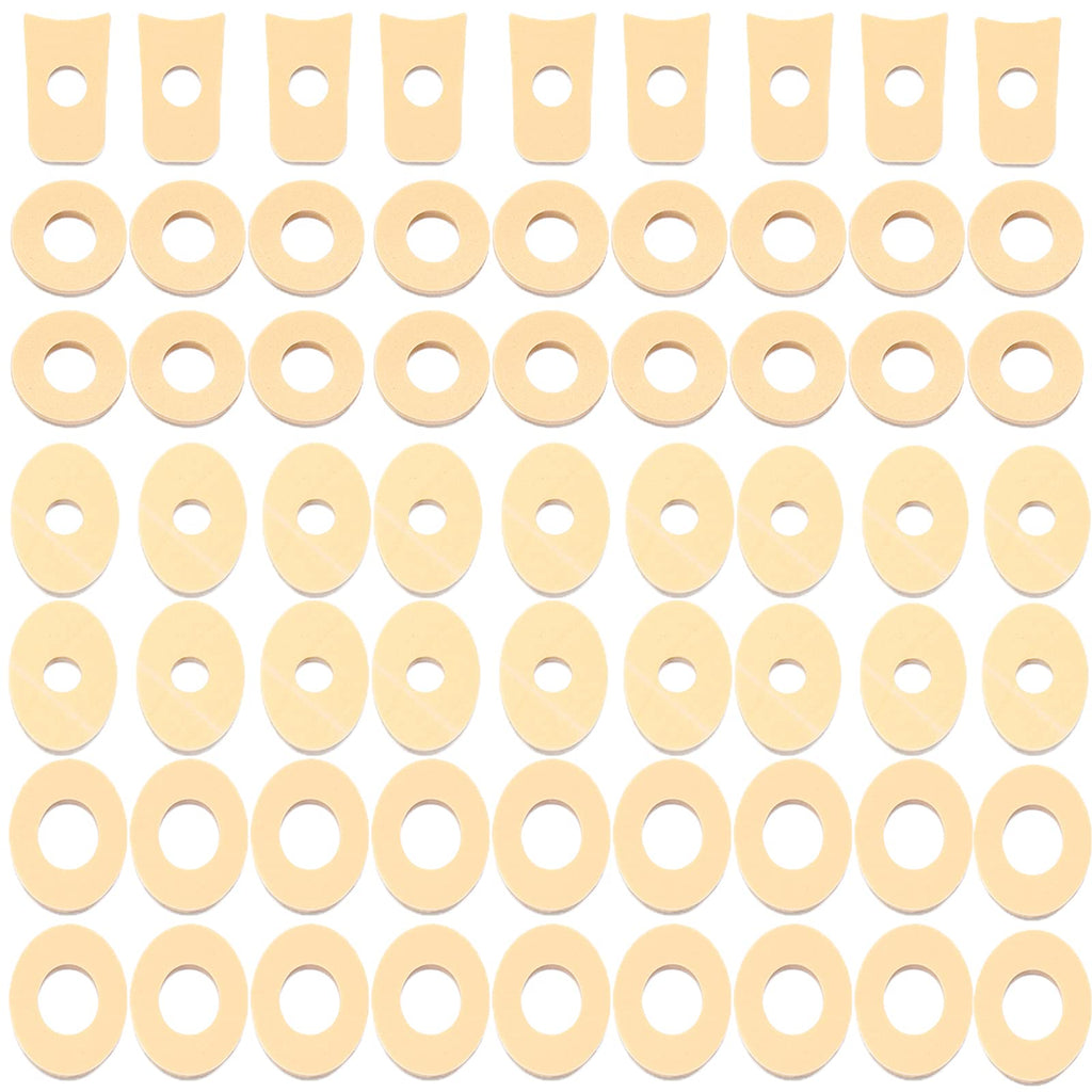 [Australia] - Mcvcoyh (150 PCS) Corn Pads Foam Callus Cushions Cocoon Eye Sticker, Waterproof Corn Cushion, Adhesive Corn Protectors for Corn Remove, Relief Callus and Feet Sore Yellow 150 Pads 