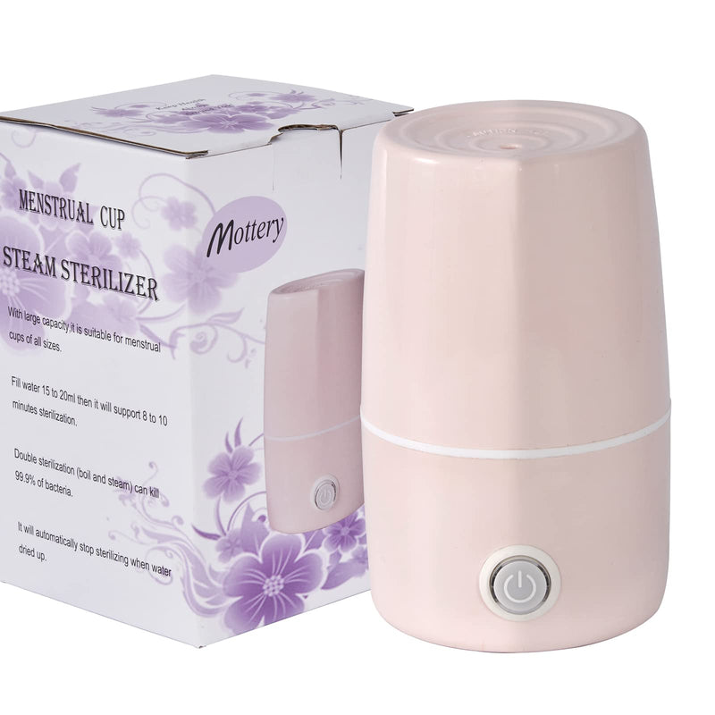 [Australia] - Mottery Menstrual Cups Steamer Machine High Temperature Wash Your Cup 99.9% Dirty 8 Minutes - Feminine Hygiene - Leak-Free (Model Three) Model Three 