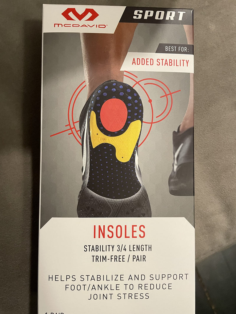 [Australia] - McDavid Trim Free Stability Insole Blue Medium 