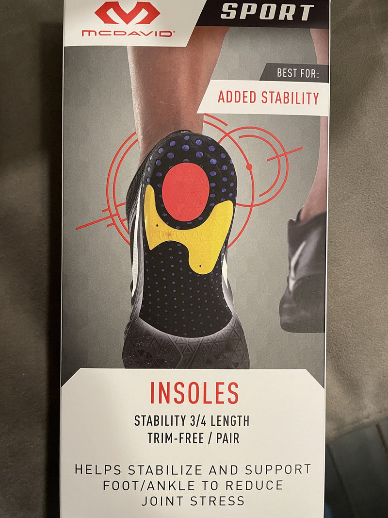 [Australia] - McDavid Trim Free Stability Insole Blue Small 