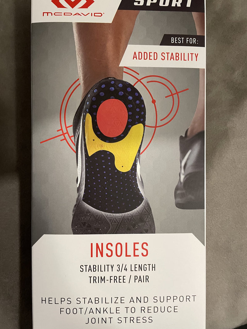 [Australia] - McDavid Trim Free Stability Insole Blue Large 