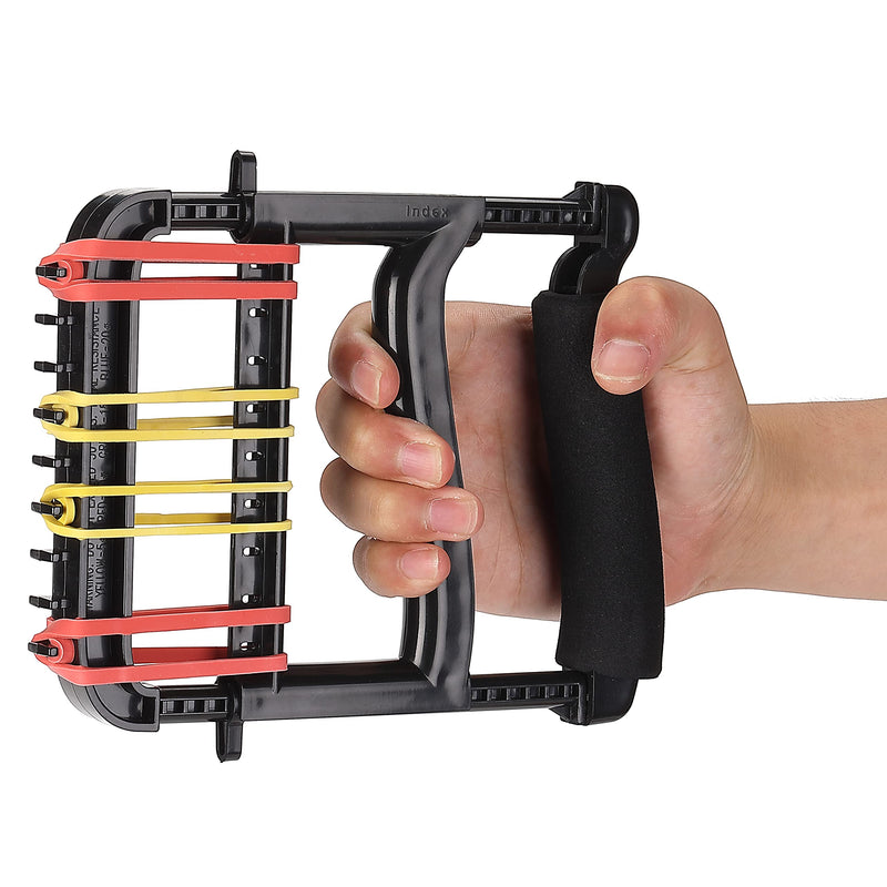 [Australia] - YPCBYNBS Hand Exerciser,Finger Exerciser and Hand Strengthener for Hands,Finger,Wrist,Forearms and Thumbs Therapy,Black 
