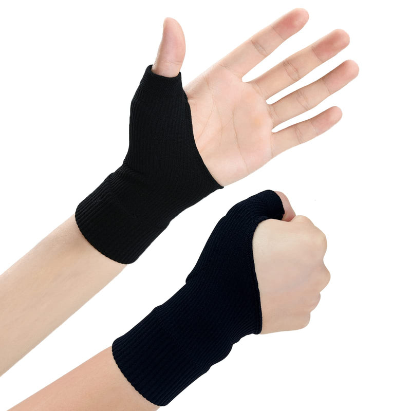 [Australia] - Wrist Thumb Support Compression Gloves (1 Pair), Breathable Wrist Brace Compression Sleeves with Soft Gel Pads for Tendonitis, Arthritis, Carpal Tunnel Splint for Relieve Hand Wrist Thumb Joint Pain 