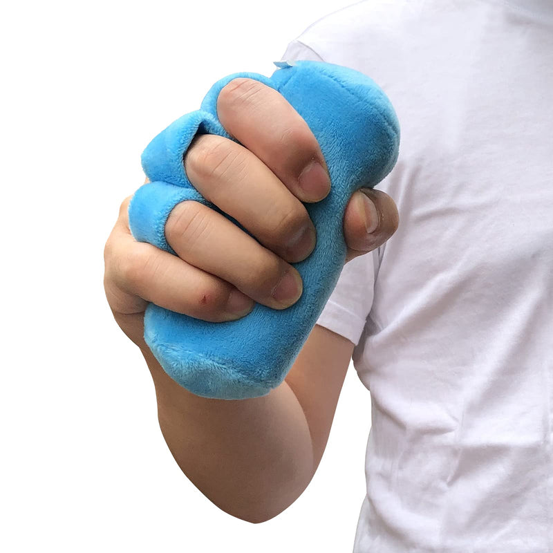 [Australia] - Palm Grip Finger Contracture Cushion with Finger Separator for Contractures, Palm Cone Hand Therapy to Prevent Skin Breakdown 