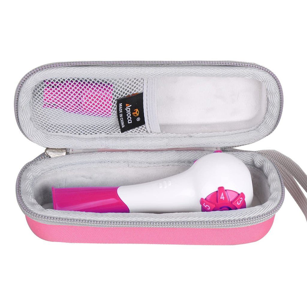 [Australia] - Aproca Hard Storage Travel Pink Case, for The Breather Inspiratory/Expiratory Respiratory Muscle Trainer 
