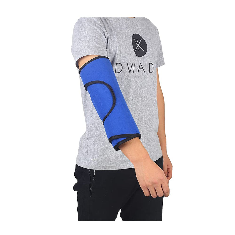 [Australia] - Elbow Splint Immobilizer Elbow Brace Support Cubital Tunnel Syndrome Brace Night Elbow Ulnar Nerve Splint for Sleeping Arm Stabilizer Brace for Tendonitis Arthritis (Large) Large 
