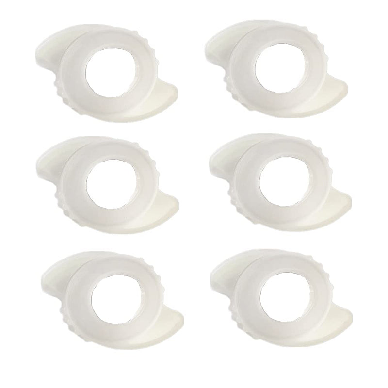 [Australia] - Eggone, 6Pcs(3InW x 2In D) Silicone Door Knob Grips AntiStatic Door Knob Cover Great Grips with Glow Inserts Sleep AidsSilicone Doorknob Bumper Grips, Open Doors Easily 