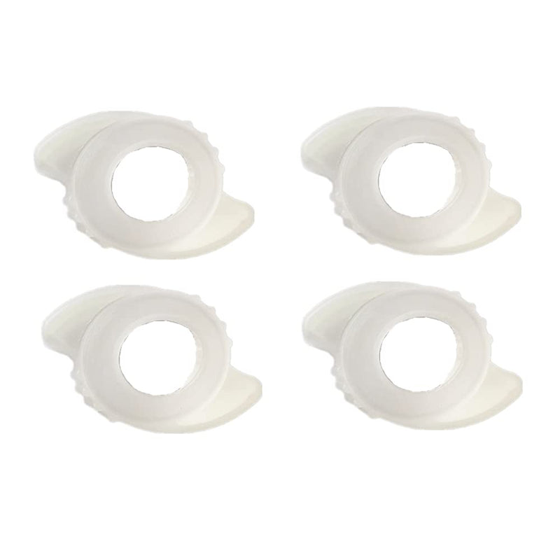 [Australia] - 4Pcs(3"W x 2" D) Silicone Door Knob Grips - Anti-Static Door Knob Cover - Great Grips with Glow Inserts Sleep Aids-Silicone Doorknob Bumper Grips, Open Doors Easily 
