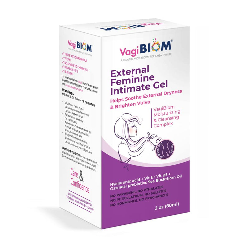 [Australia] - Biom Probiotics- VagiBiom Vaginal External Moisturizing Gel: Hyaluronic acid + Glutathione to moisturize and lightens vulvar darkening. 100% Natural Controls Dryness and lubricates tissues for intimacy, NO PARABENS. VEGAN FORMULA. Maintain Optimal pH, ... 