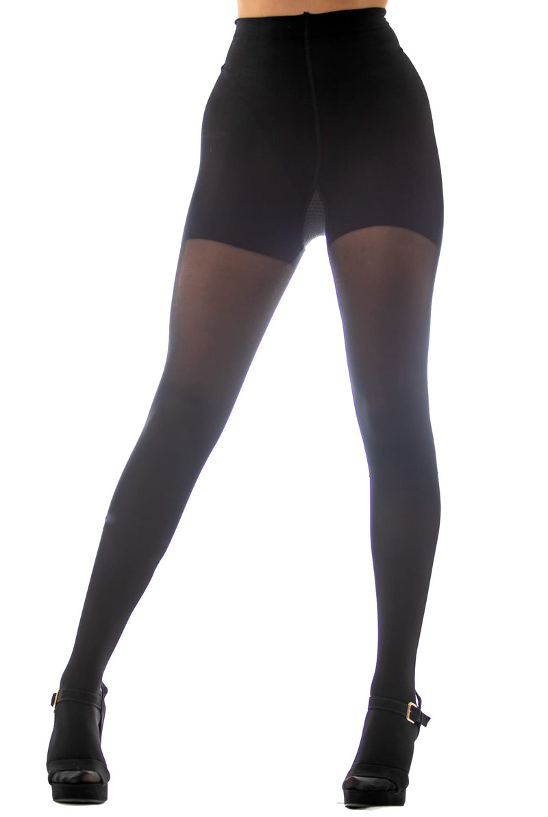 [Australia] - Medicella Premier Closed Toe Compression Pantyhose for Women 15-20 mmHg Made in USA Medical Quality Sheer Moderate Pressure Support Circulation & Travel (XX-Large, Black) XX-Large 