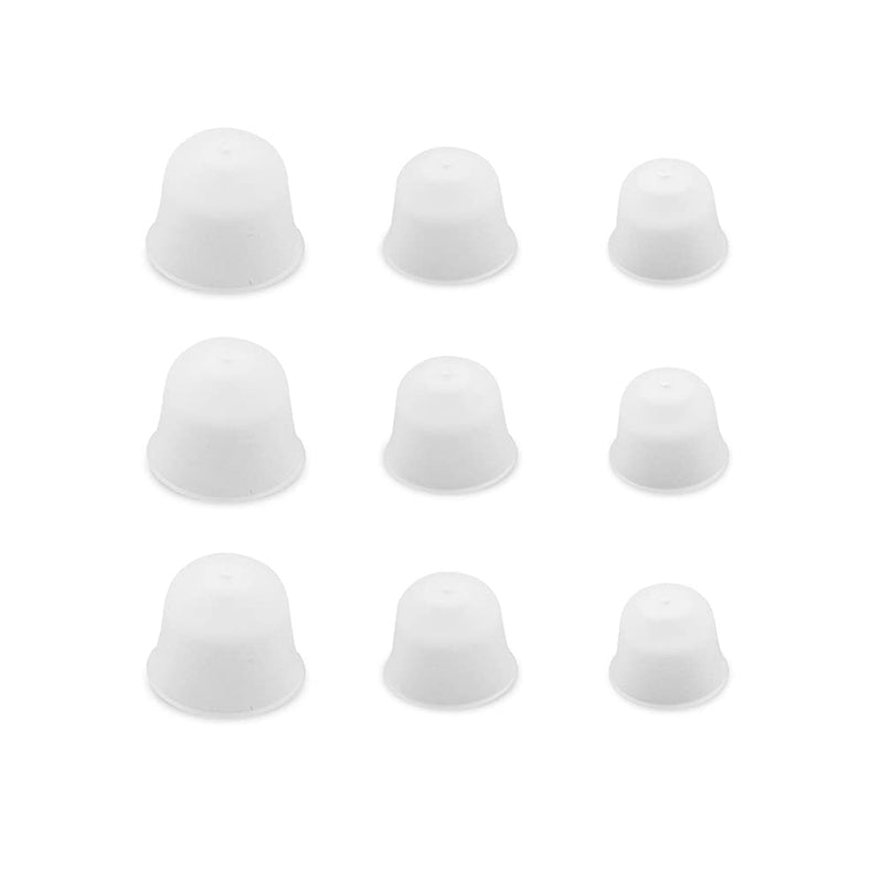 [Australia] - 9 Pcs 3-Size(S, M, L) All Brand CIC ITC ITE Hearing Aid Earplugs Ear Domes Ear Tips Bell Shape Hearing Aid Accessory Hearing Aids Accessory Hearing Aid Earpiece (Bell Shape *3 Sets) Bell shape *3 sets 