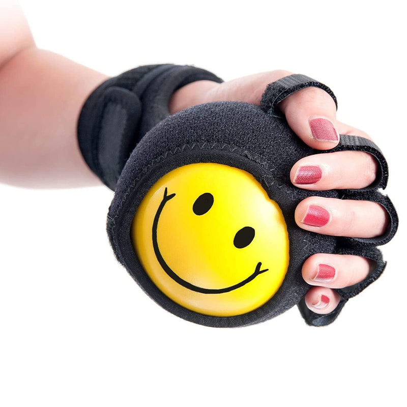 [Australia] - Anti-spasticity Ball Splint Hand Finger for Hand Stroke Hemiplegia Finger Recovery Spasm Dystonia Hemiplegia Finger Training Hand Functional Impairment for Children and Men and Women Small 