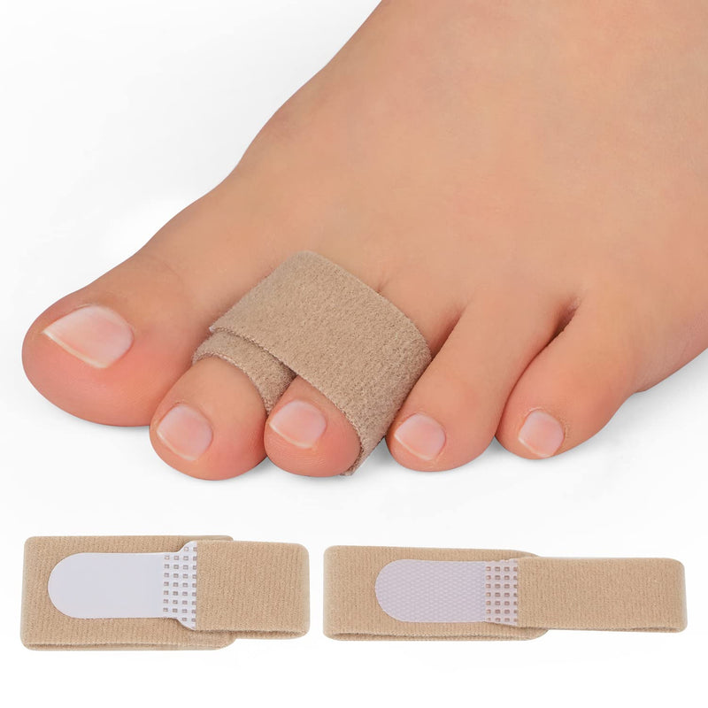 [Australia] - Bukihome Up-Grade Hammer Toe Straighteners for Bent Toes, 12 Pack Toe Splints, Toe Corrector, Toe Wraps for Curled Toes, Crooked Toes and Hammer Toes（6 Large Size & 6 Middle Size） 