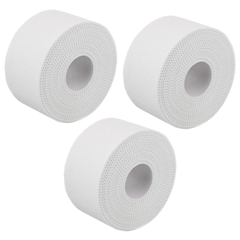 [Australia] - Mondo Medical White Athletic Tape 3pk - 1.5in x 45ft Zig-Zag Cotton Medical Tape Athletic Sport Tape Wrap for Injuries 
