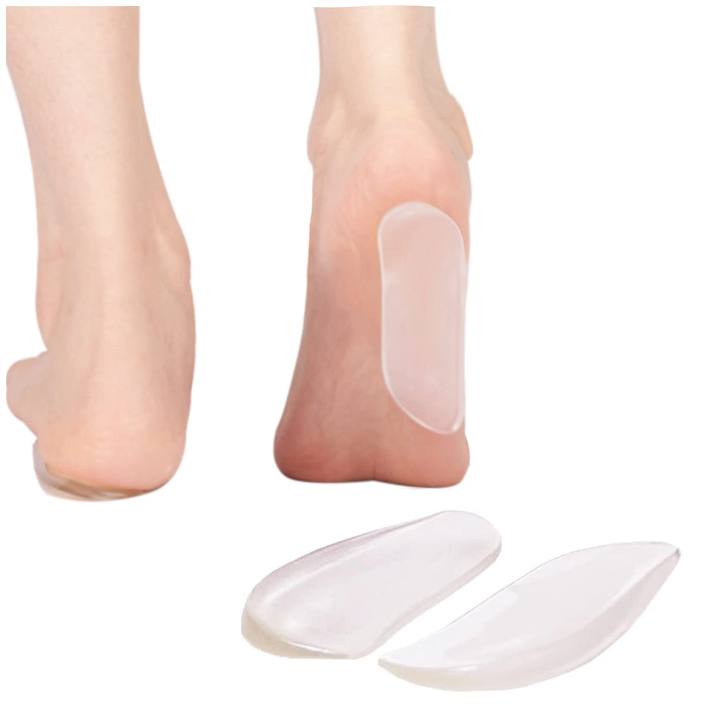 [Australia] - Olukssck 2 Pairs Medial Lateral Heel Wedge Inserts for Men and Women, Orthopedic Supination Pronation Insoles for Knock Knee Pain Osteoarthritis O/X Type Leg Corrective 