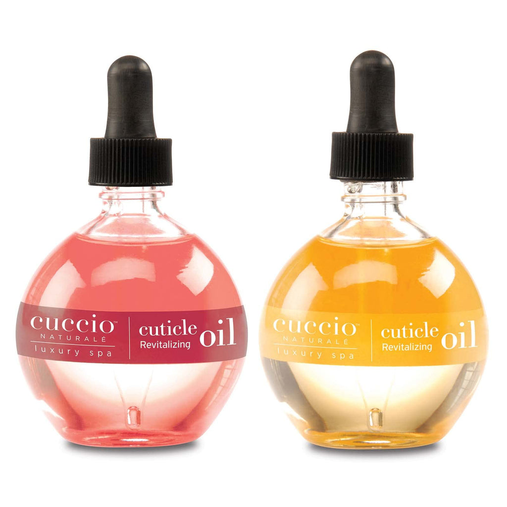 [Australia] - Cuccio Naturale Milk and Honey Cuticle Revitalizing Oil with Cuccio Naturalé Pomegranate & Fig Cuticle Revitalizing Oil Milk & Honey / Pomegranate & Fig Bundle 2.5 Fl Oz (Pack of 2) 