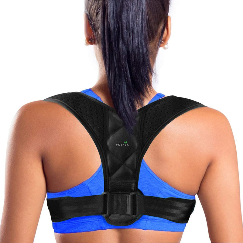 [Australia] - Posture Corrector for Women and Men, Adjustable Back Straightener and Providing Pain Relief from Neck, Back & Shoulder, Breathable Back Support straightener - Regular 