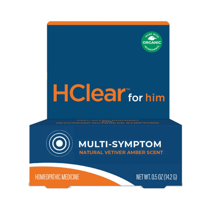 [Australia] - HClear for Him - Topical Ointment - Formulated with All-Natural and Organic Ingredients - Made in The USA - (0.5 Oz Tube) 