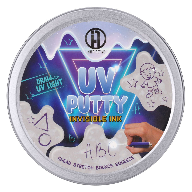 [Australia] - INNER-ACTIVE Play Putty, Therapy Putty for Kids to Play (4oz) UV Theraputty to Draw and Write on with Soft Texture to Increase fine Motor and Visual Motor Skill, Physical and Occupational Therapy Toy 
